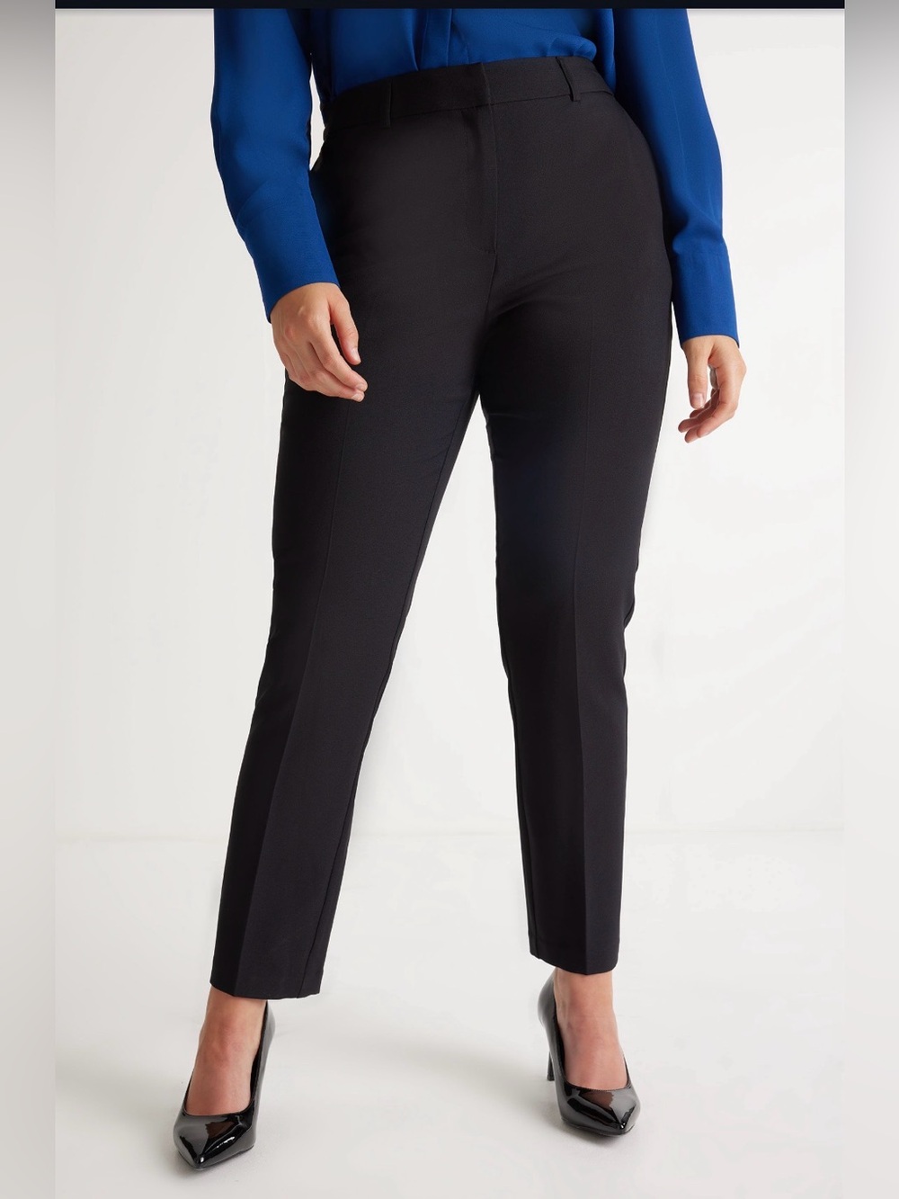 A. Byer Black Ribbed Stretch Pants – Size 9